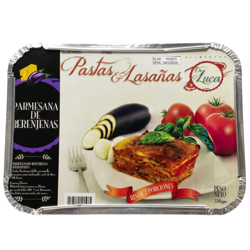 De Luca Parmesana de Berenjena 530gr