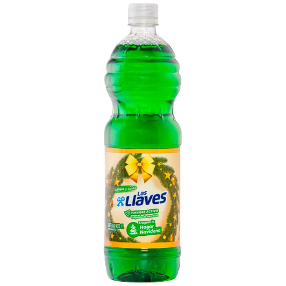 Las Llaves Limpiador Liquido Navideño 1 Litro