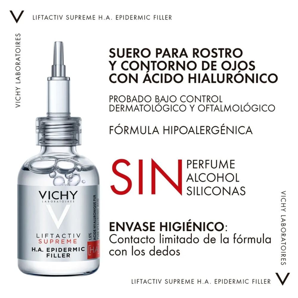 Vichy Liftactiv Supreme Rellena Las Arrugas y Lineas De Expresion 30ml