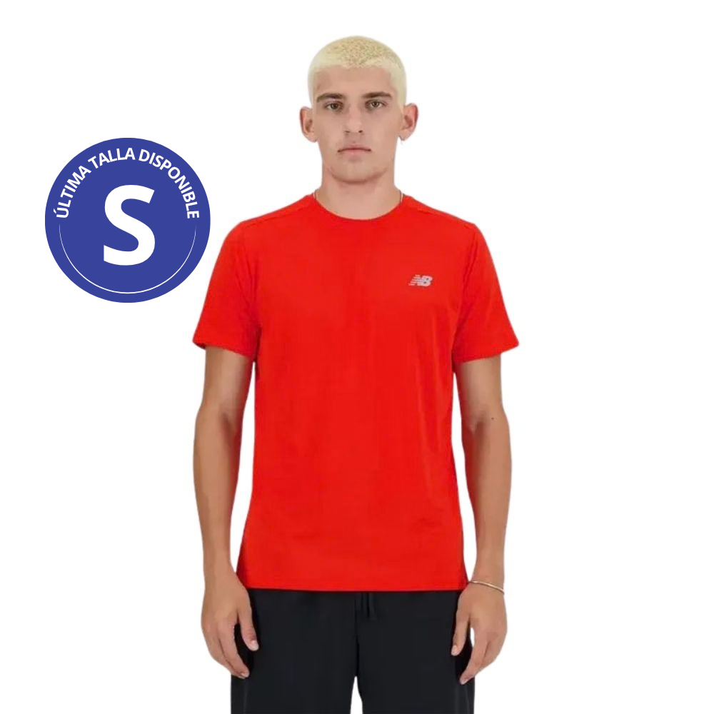 New Balance Sport Essentials Camiseta Manga Corta Para Caballero