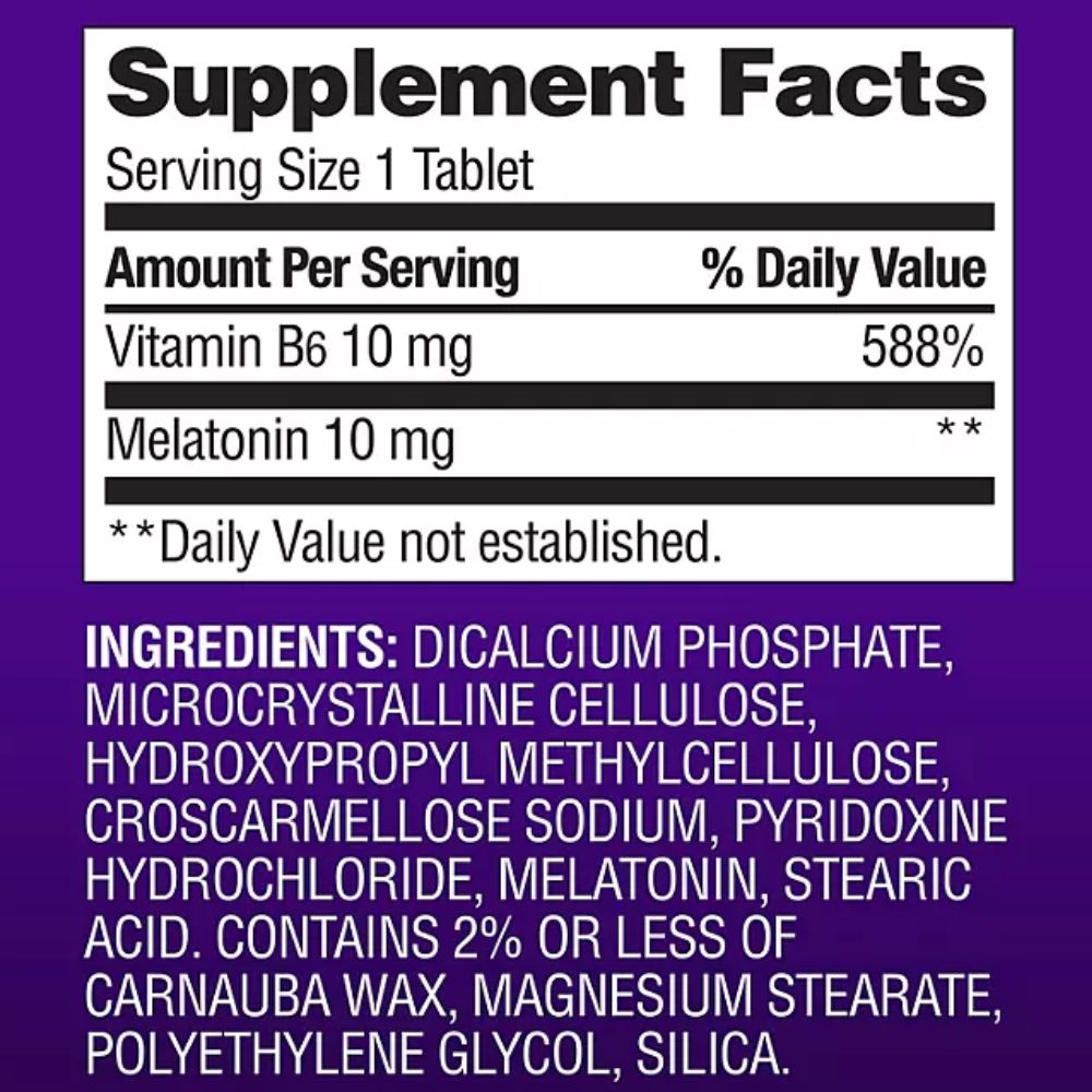 Melatonin 10mg 300 Tabletas Members Mark