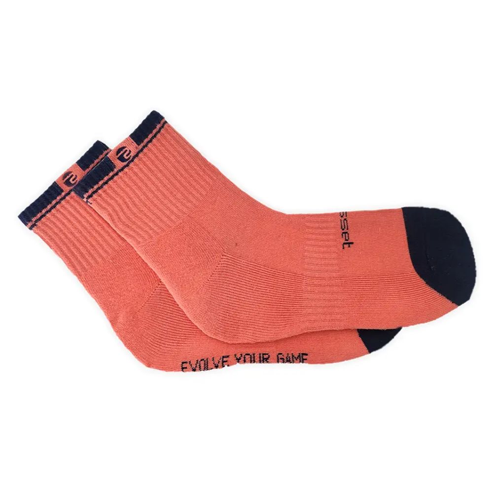 Zusset Medias Zet Para Padel Coral/Navy 1 Par