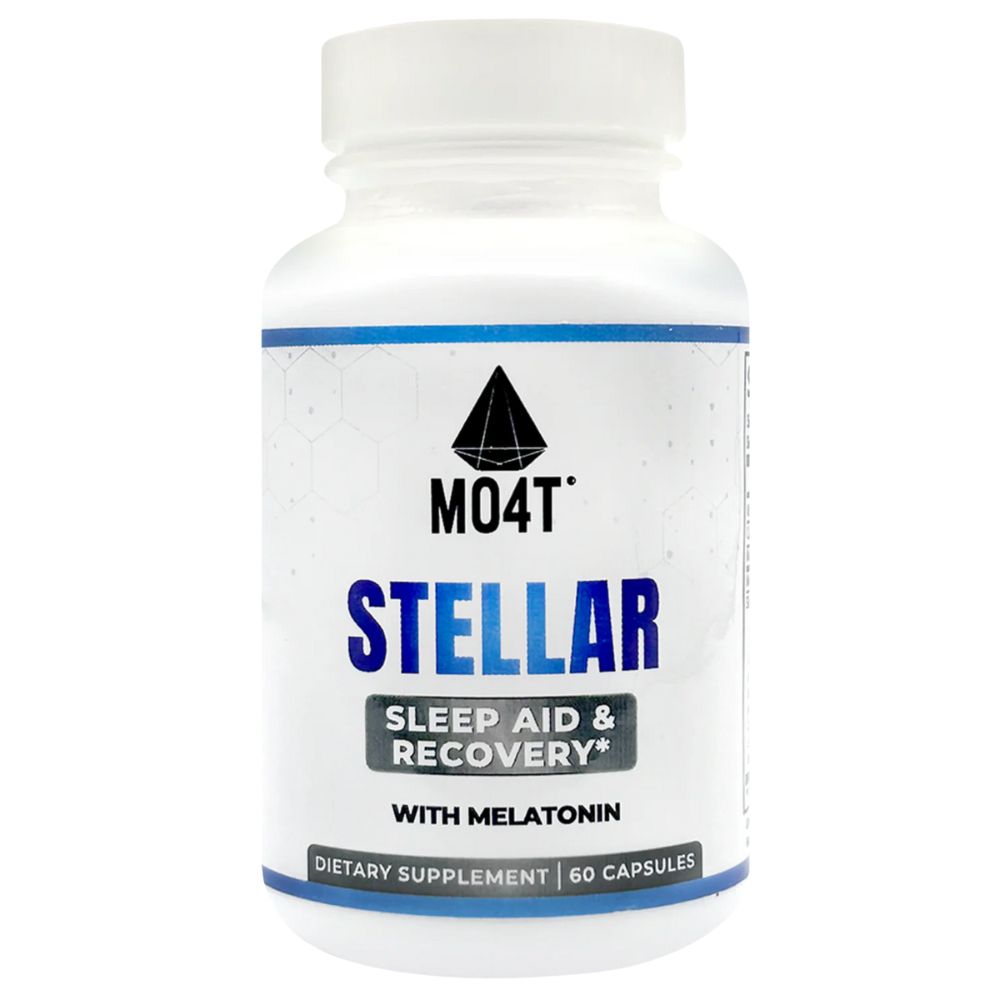 MO4T Stellar Natural Sleep Aid 60 Capsulas