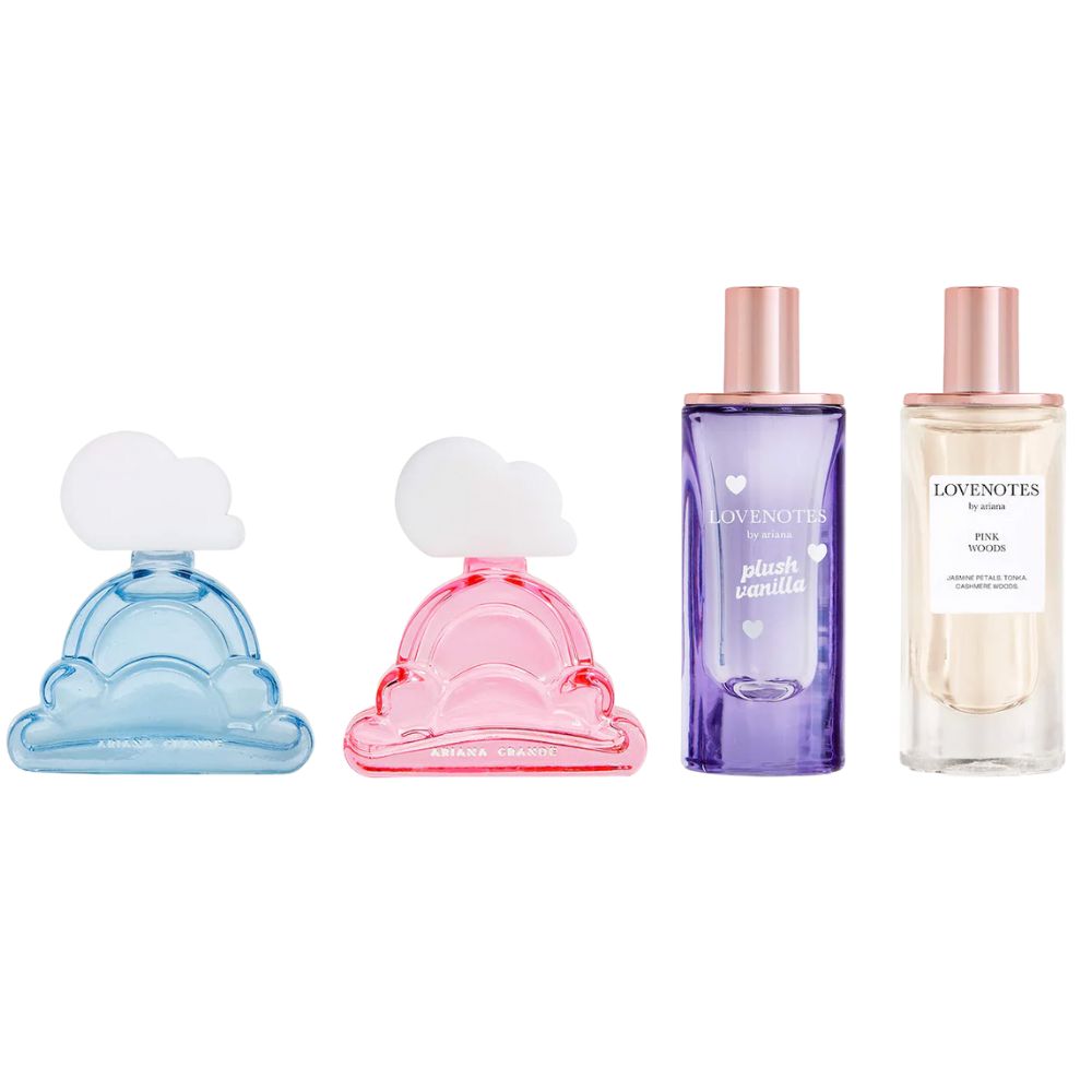 Ariana Grande Deluxe Mini Perfume Sampler Set 4 Und x 7.5ml c/u