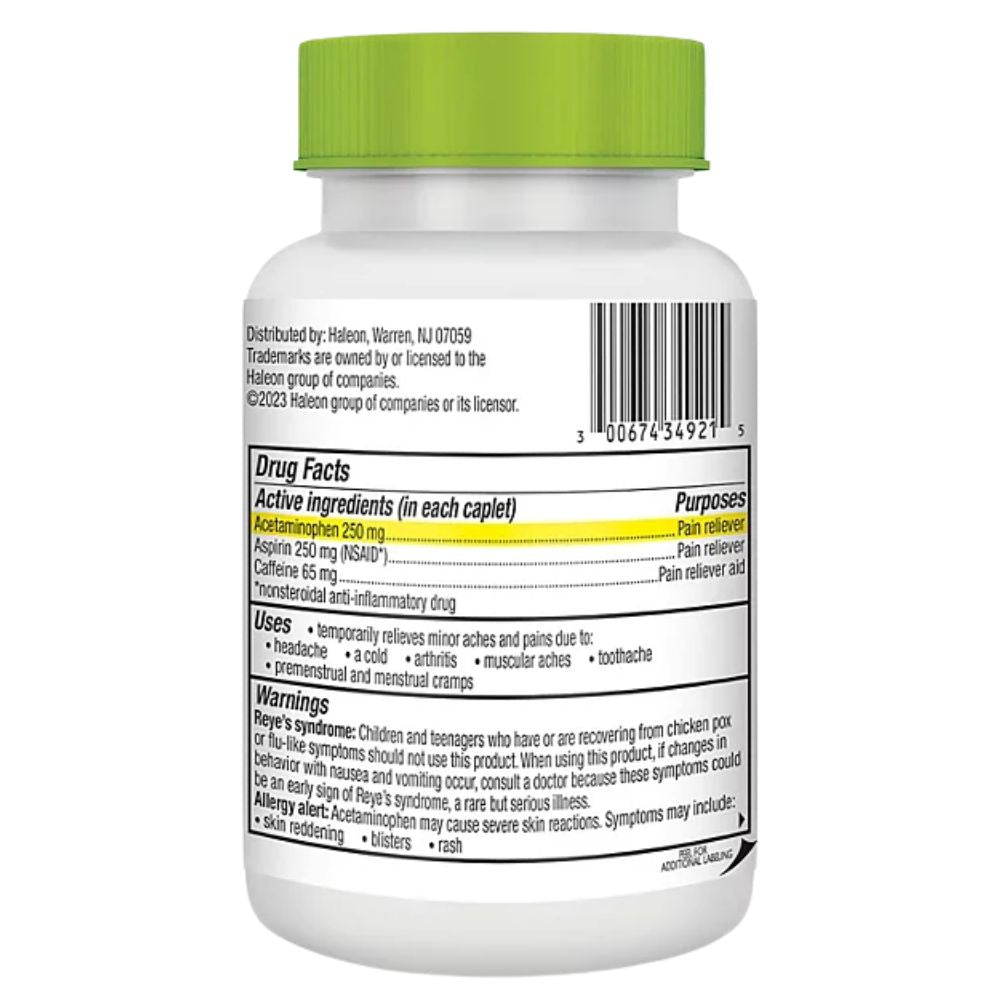 Excedrin Extra Strength Headache 300 Caplets