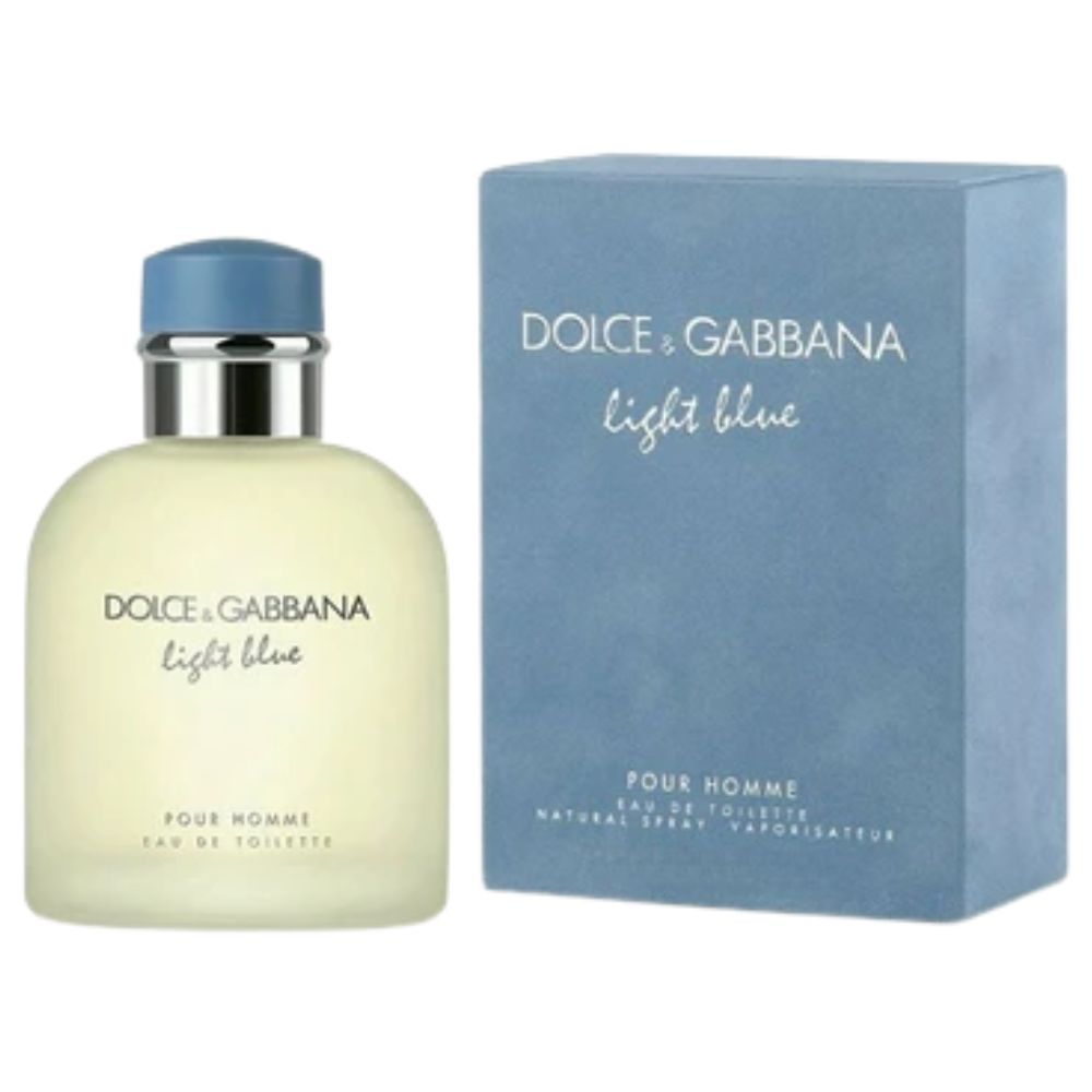 Dolce Gabbana Light Blue Eau De Toilette For Men 75ml