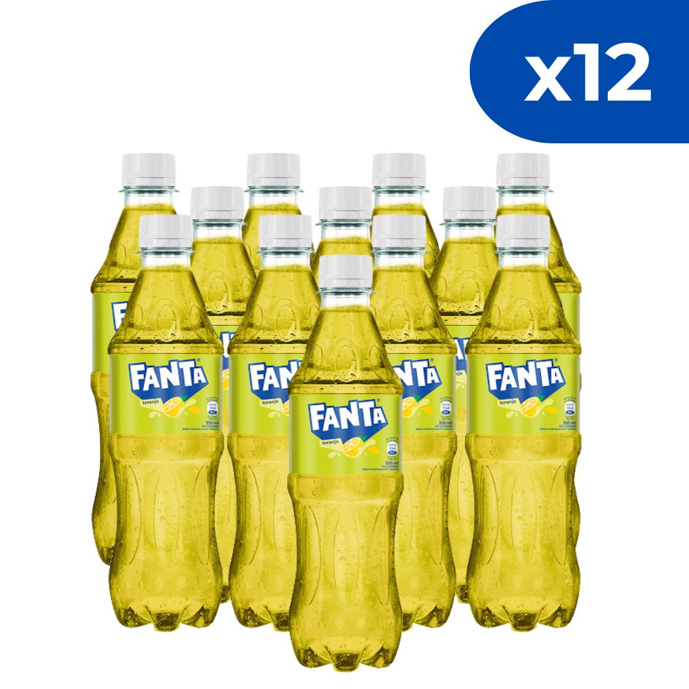 Fanta Toronja 12 und Refresco Pet 355ml