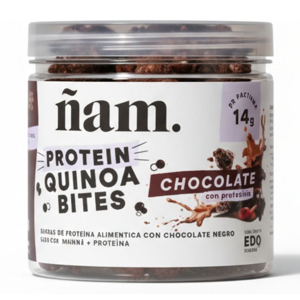 Ñam Protein Quinoa Bites Chocolate con Proteina 50gr