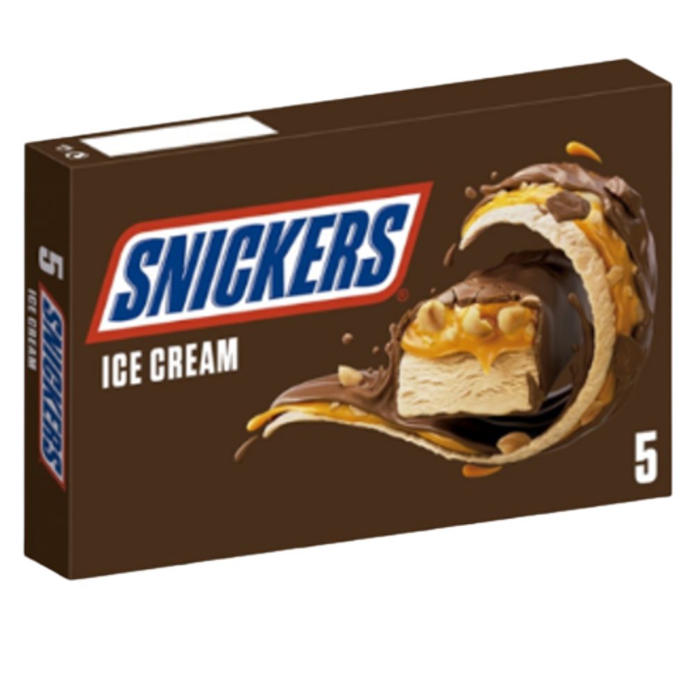 Helados Snickers 5 Unidades