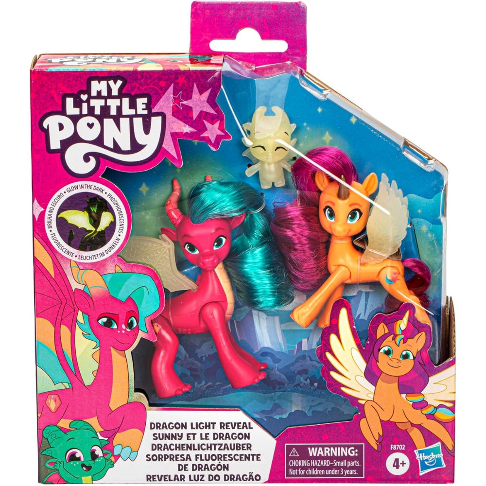 My Little Pony Sorpresa Fluorescente De Dragon 4+