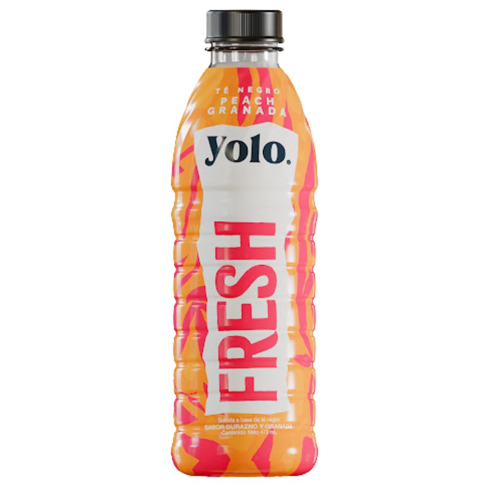 Yolo Fresh Peach Granada 473ml