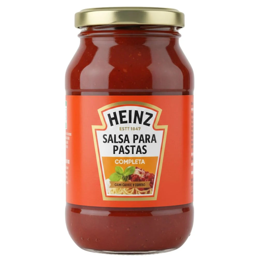 Heinz Salsa de Tomate Completa 490gr