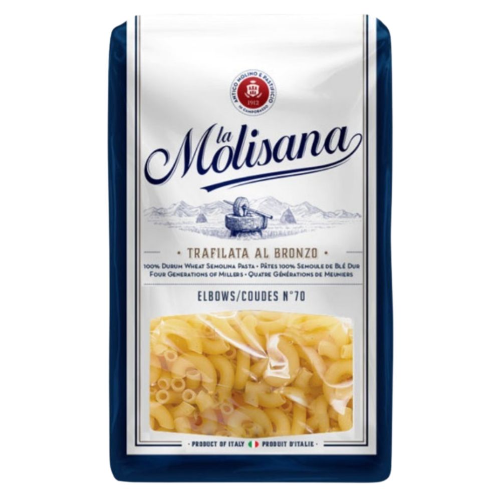 La Molisana Pasta Elbows Canada N.70 de Semola 450gr