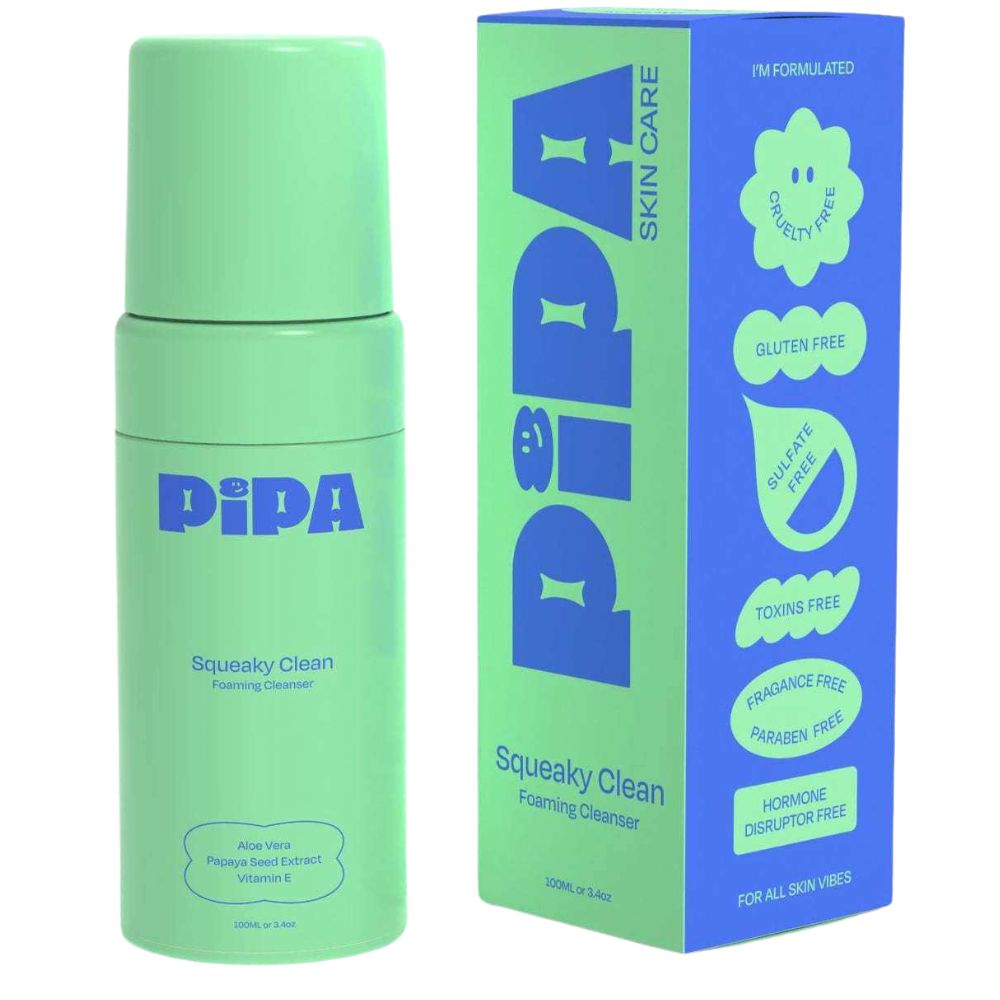 Pipa Skincare Squeaky Clean Foaming Cleanser 100ml