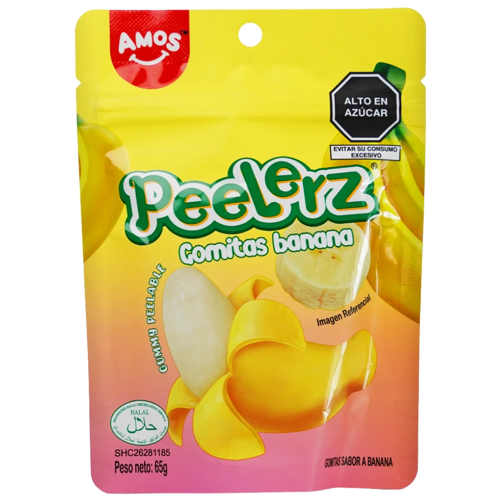 Amos Peelerz Gummy Banana 65gr