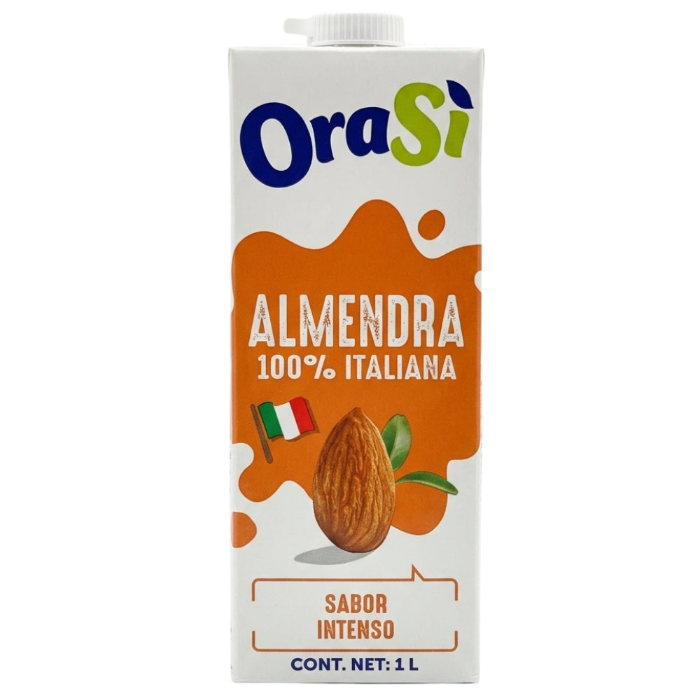 Orasi Leche de Almendra Italiana Sabor Intenso 1 Litro