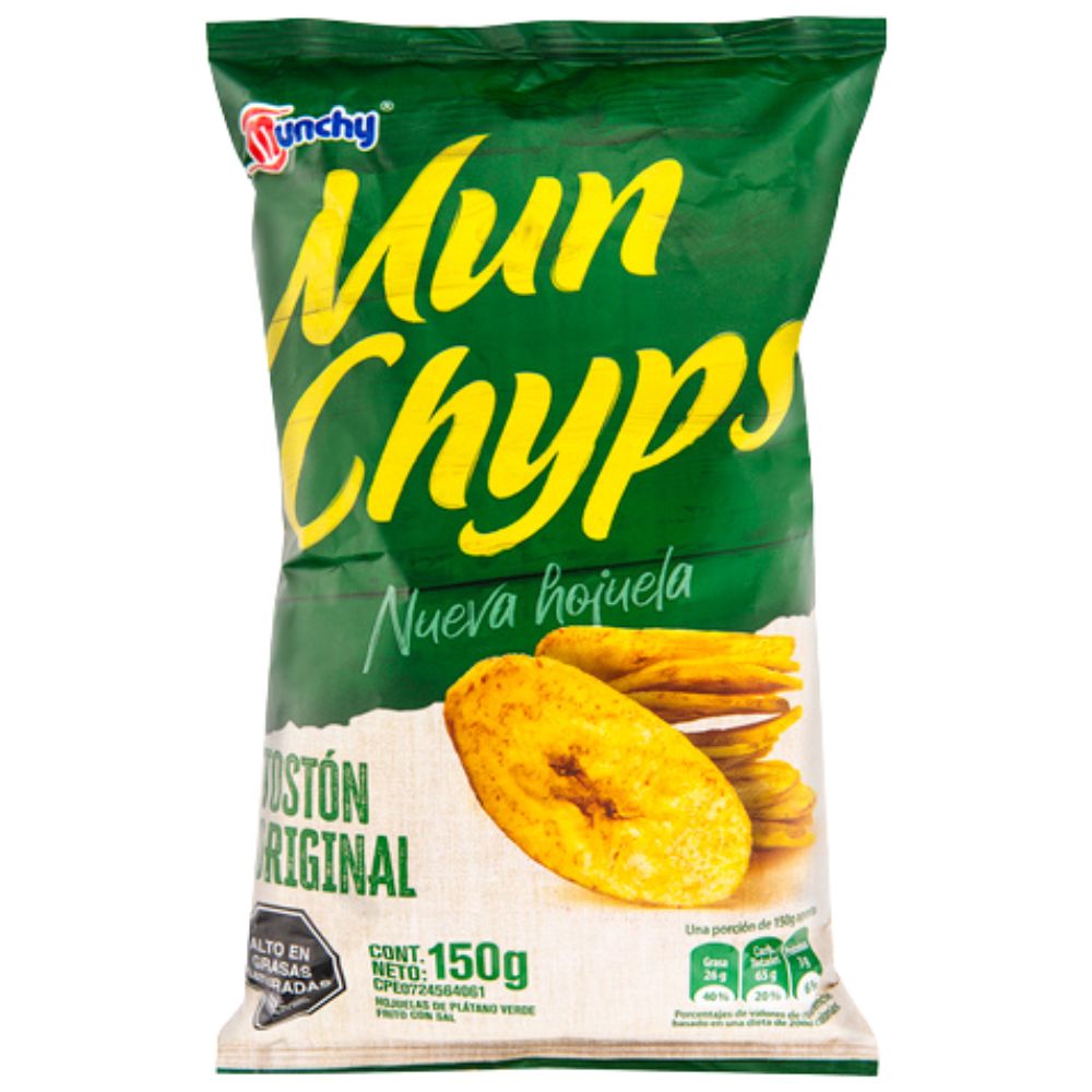 Munchy Tostón con Sal 150gr