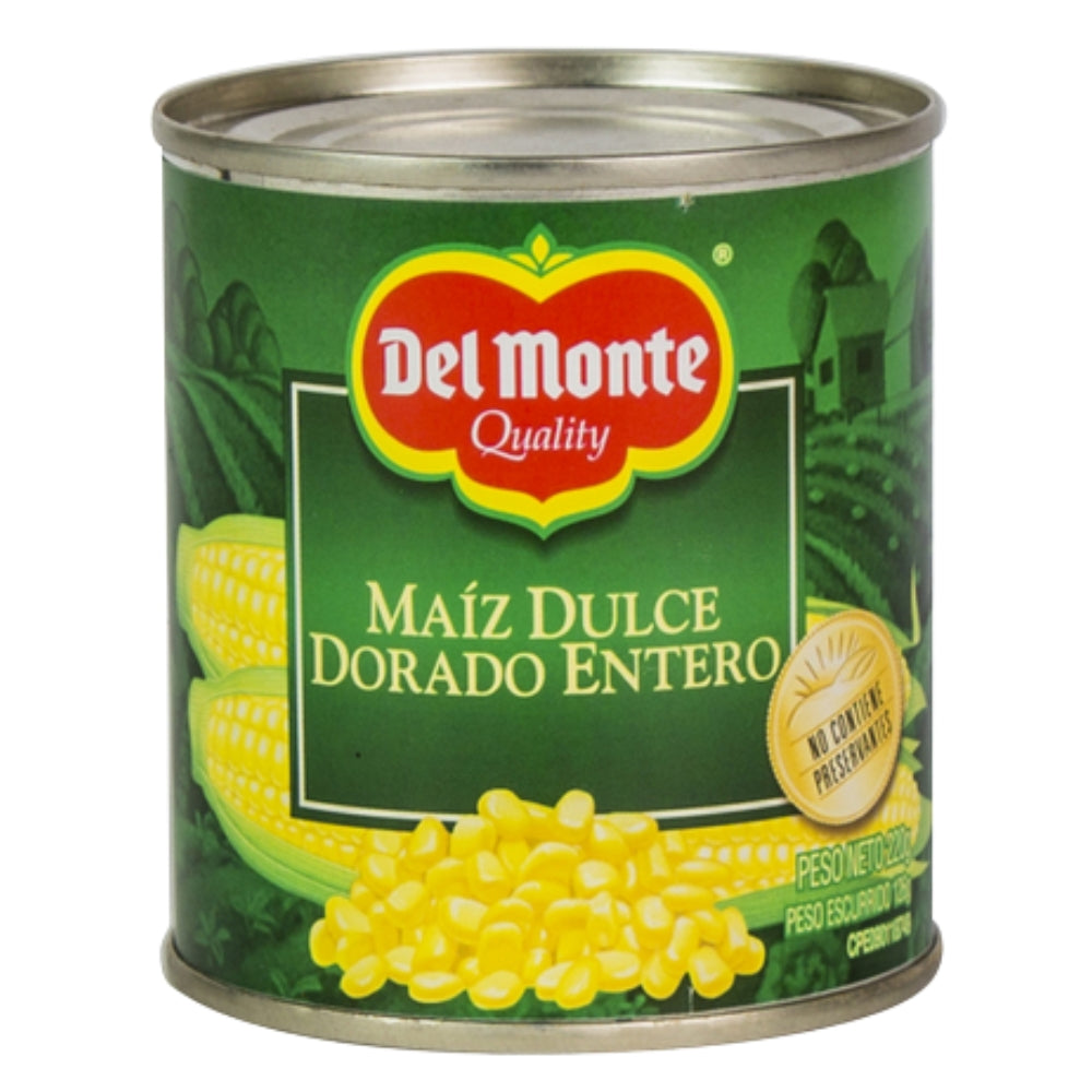 Del Monte Maiz Dorado Entero 220gr