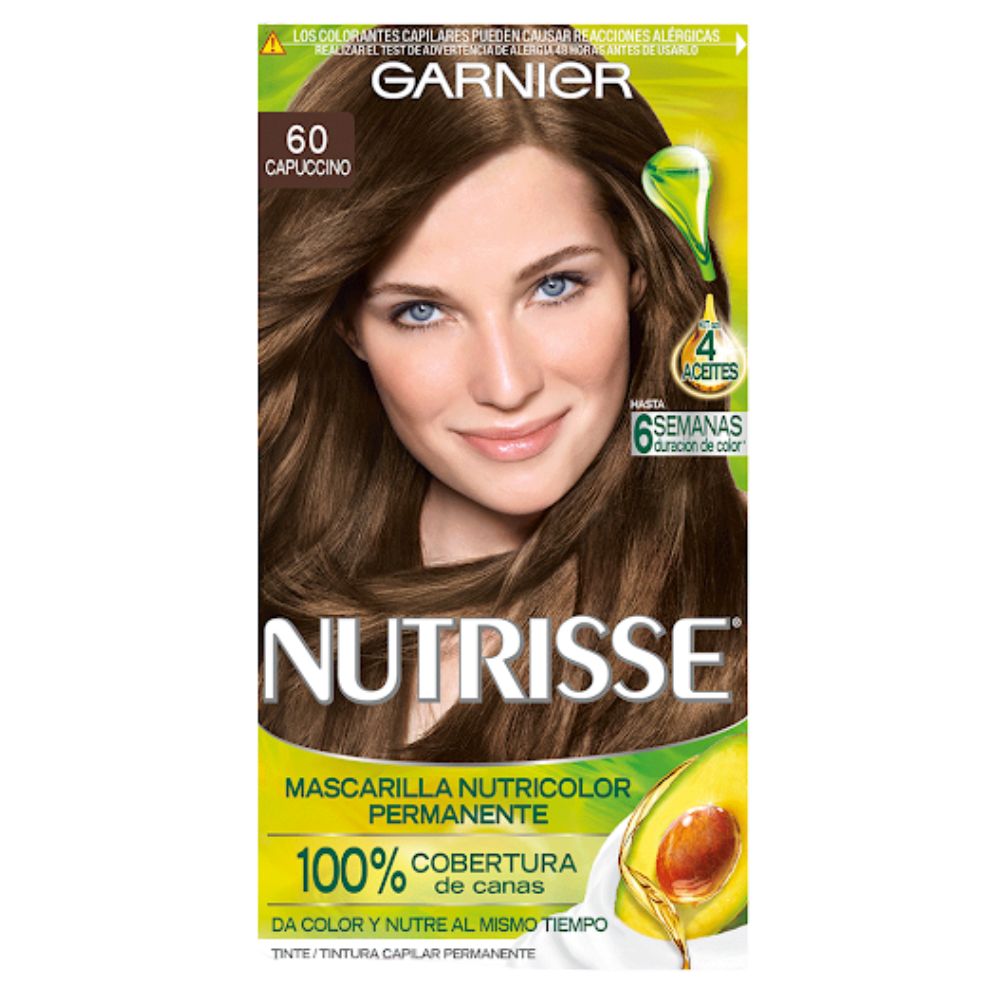 Tinte Nutrisse 60 Capuccino - Rubio Oscuro