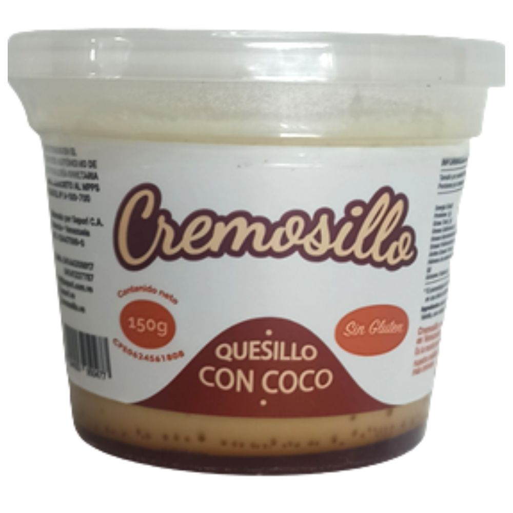 Cremosillo Quesillo con Coco Sin Gluten 150gr