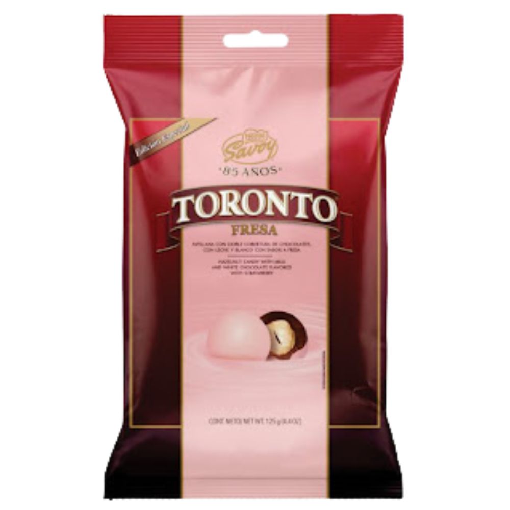 Toronto Chocolate Fresa Bolsa 125gr