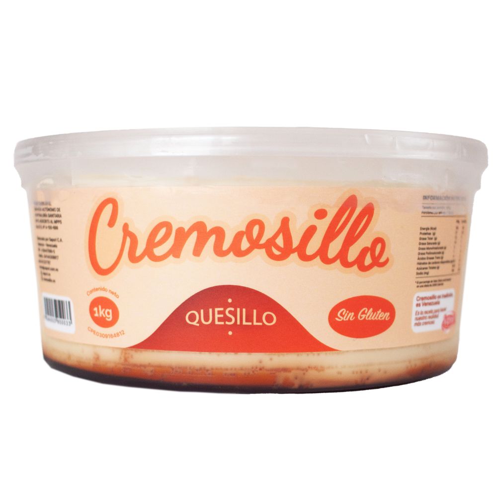 Cremosillo Quesillo Sin Gluten 1 Kg
