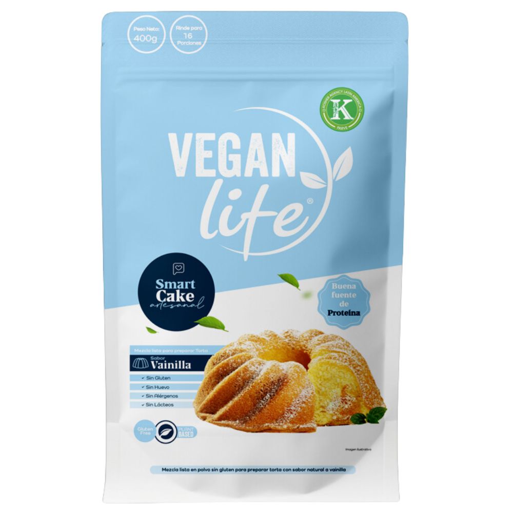 Vegan Life Mezcla para Pastel Vainilla 400gr