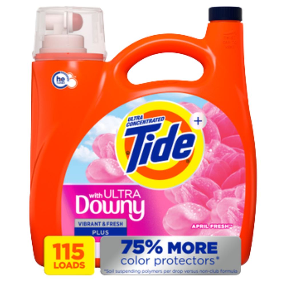 Tide + Downy Detergente Liquido April Fresh 115 Cargas 4.34 Litros