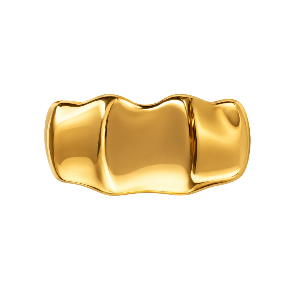 H&Co Brazalete Ajustable Para Damas Curve Cuff