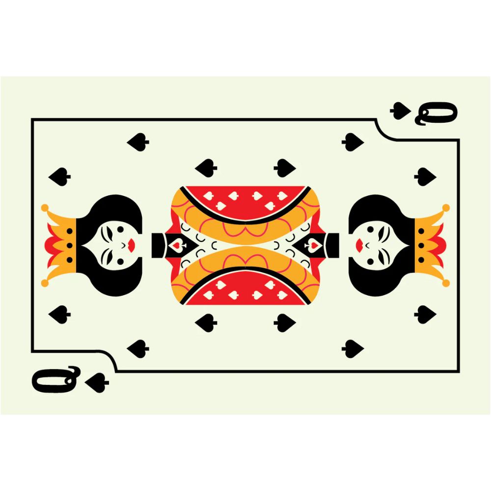 Block de 52 Individuales Marianella Morrison de Papel Dividu Canaston