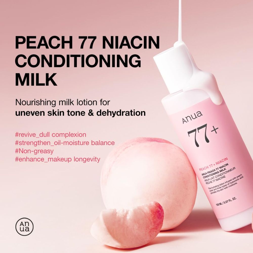 Anua Peach 77 Niacin Conditioning Milk 77% 150ml