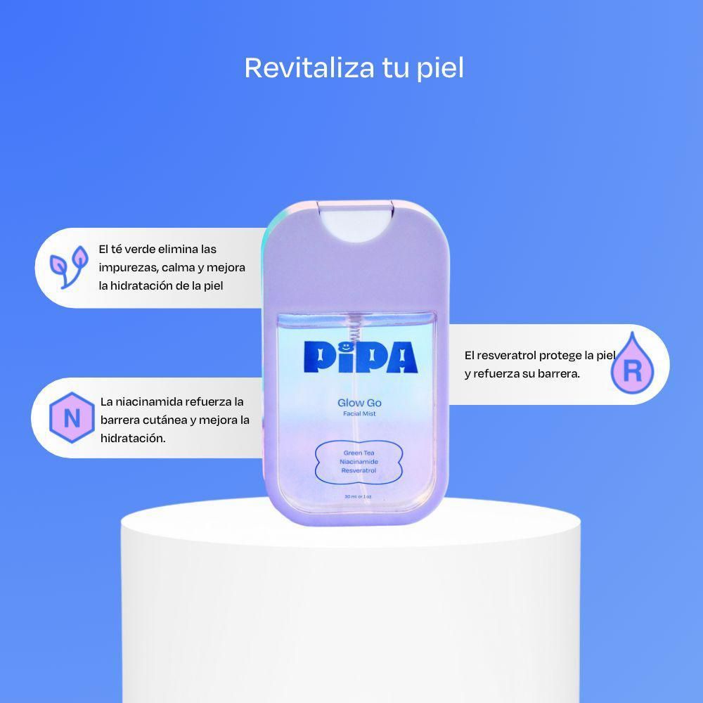 Pipa Skincare Glow Go Facial Mist 50ml