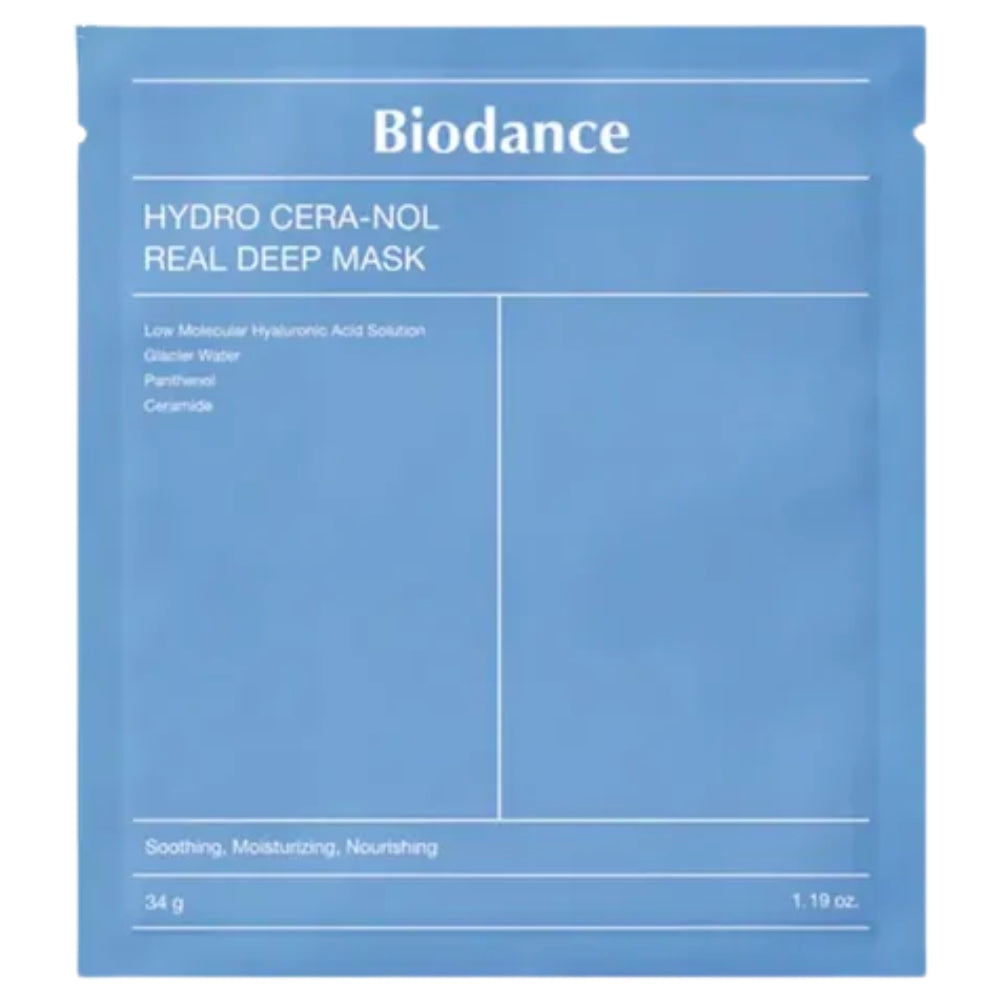 Biodance 1 Unidad Hydro Cera-nol Hyaluronic Acid Solution Real Deep Mask
