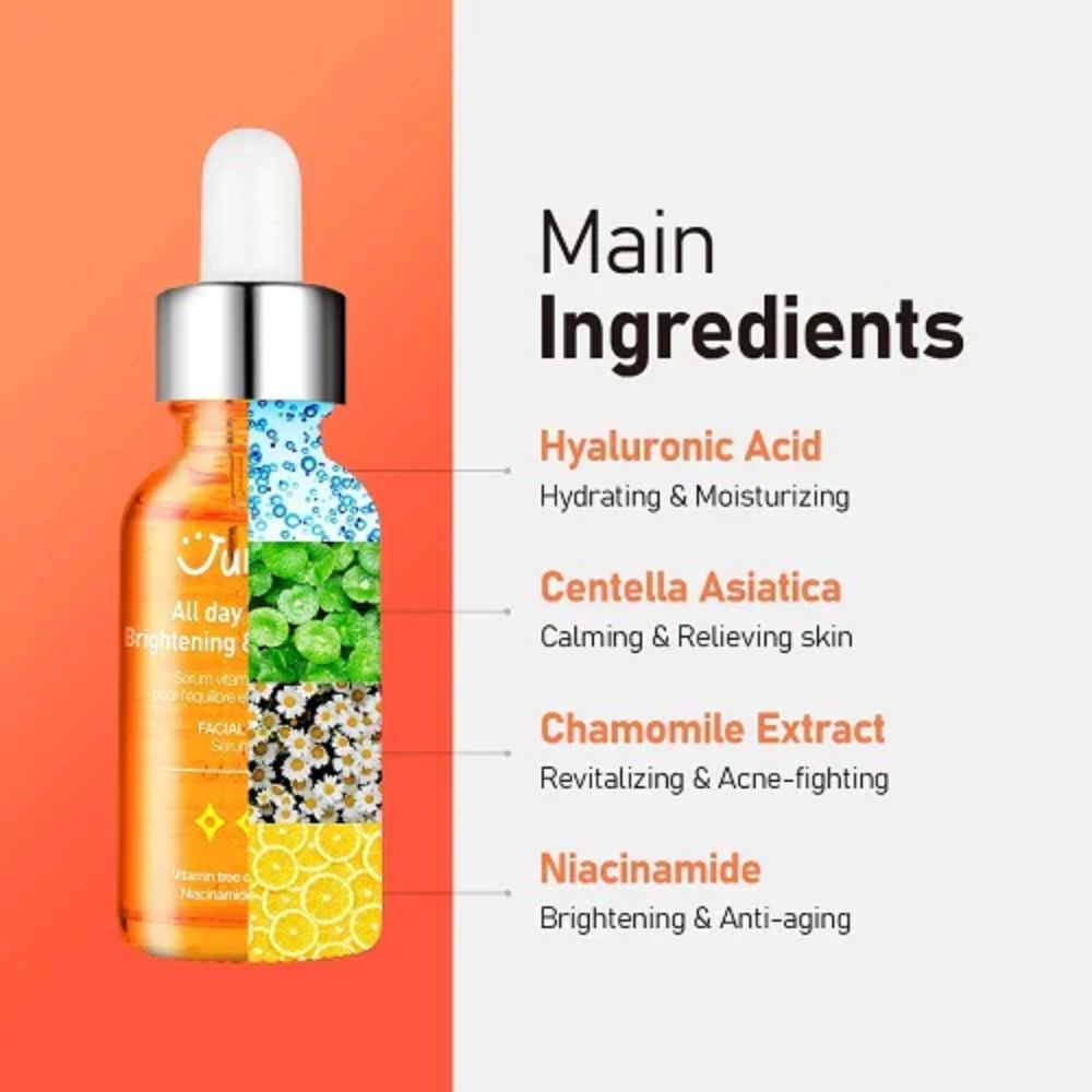 Jumiso All Day Vitamin Brightening & Balancing Facial Serum 30ml