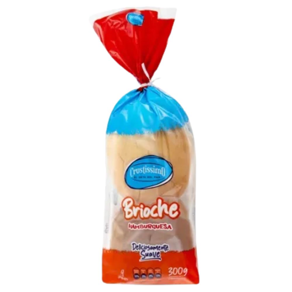 Crustissimo Pan Brioche de Hamburguesa 300gr