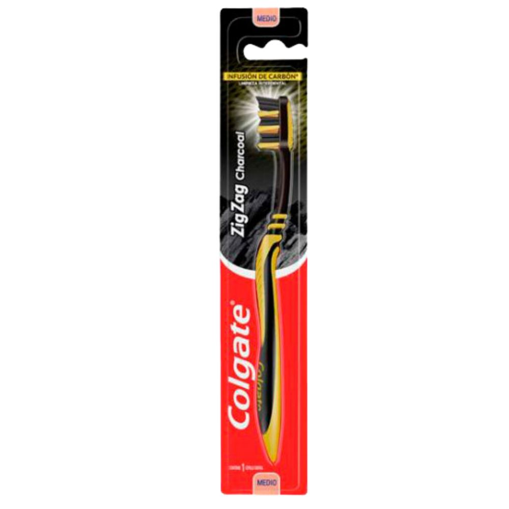 Cepillo Dental Colgate Zig Zag Charcoal 1 Und