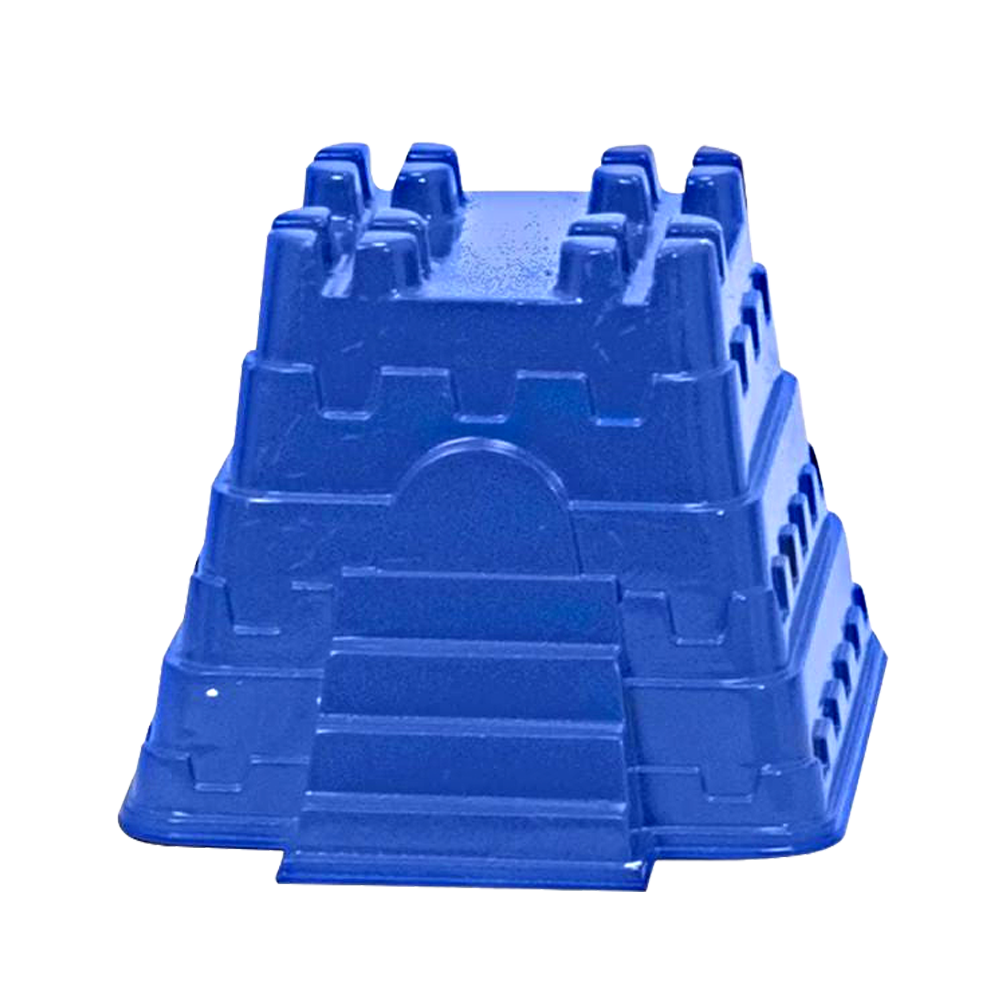 Castillo De Arena Cuadrado Con Escalera Playday de 4,5" 4 Colores