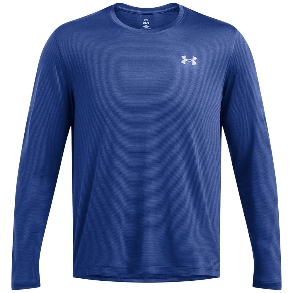 Under Armour Camiseta Running Reflectiva Para Caballeros Color Tech Blue