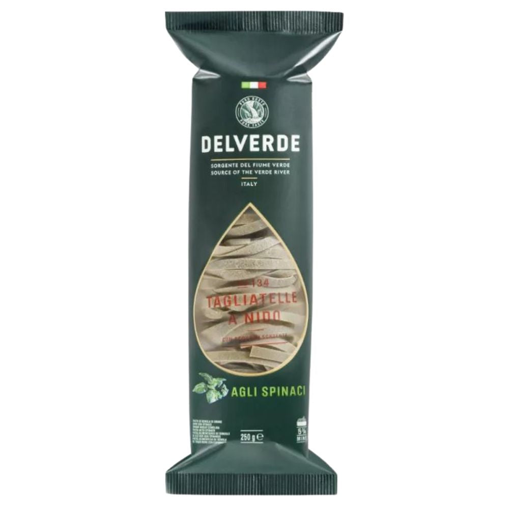 Del Verde Pasta Tagliatelle Spinaci a Nido 250gr