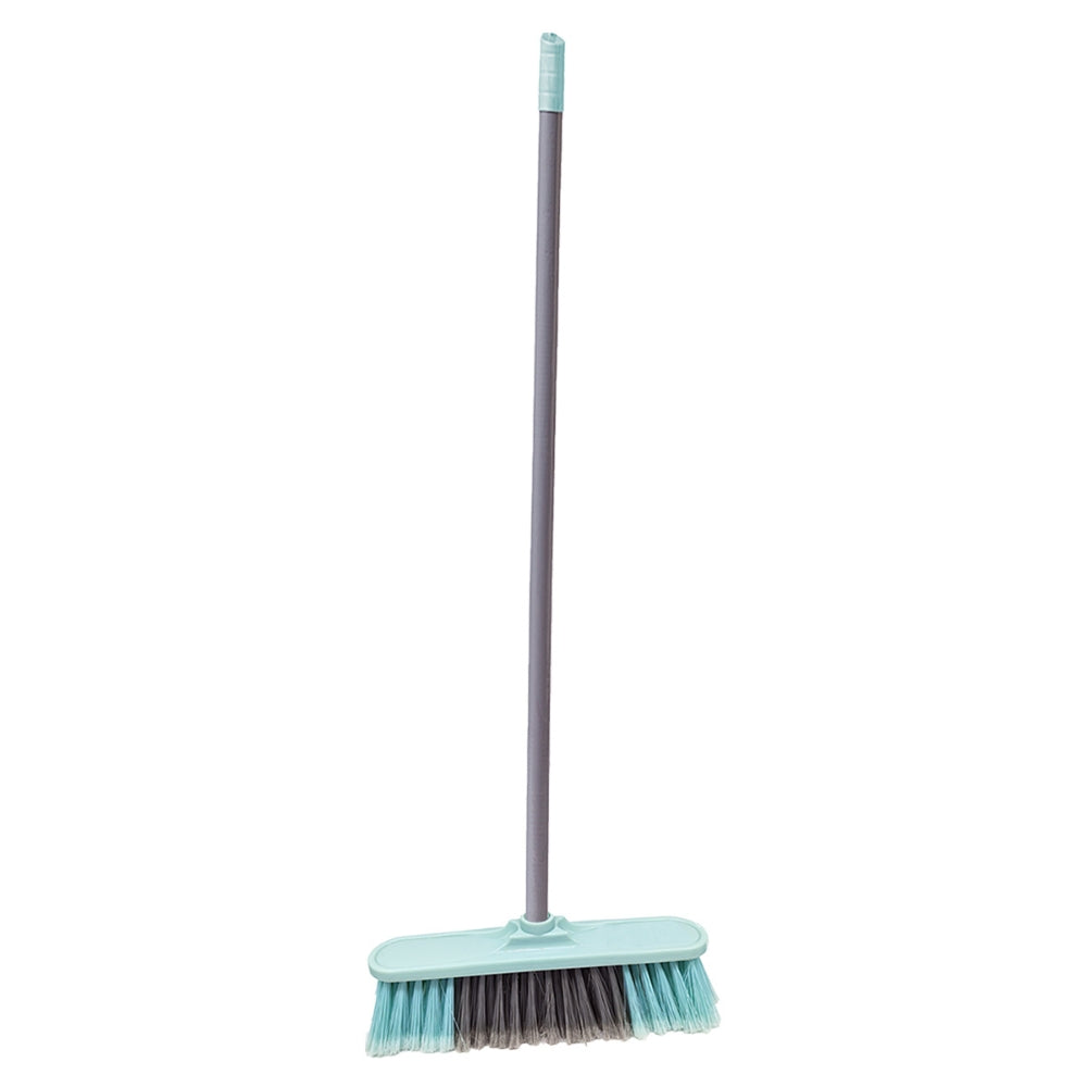 Alfa Hogar Home Clear Escoba Con Palo De Metal Premium
