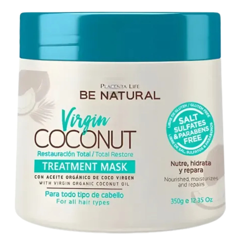 Be Natural Virgin Coconut Mascarilla Restauración Total 350gr