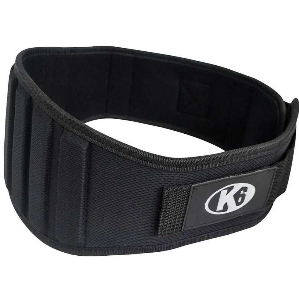 Cinturón Para Levantamiento De Pesas K6 Rhino Black