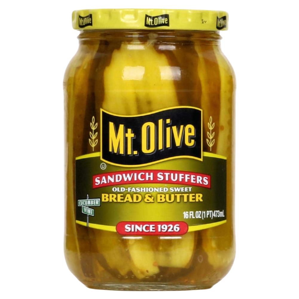 Mt. Olive Sandwich Stuffers Bread & Butter 473ml