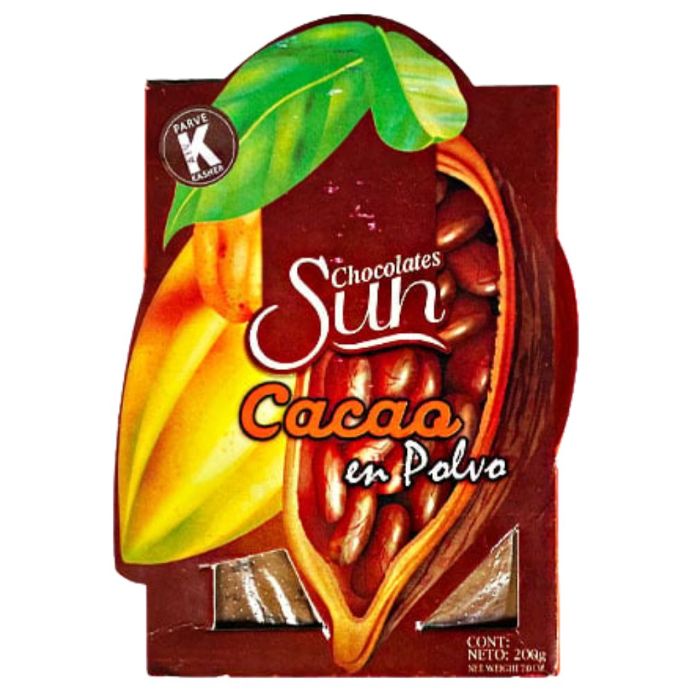 Chocolate Sun Cacao en Polvo 200gr