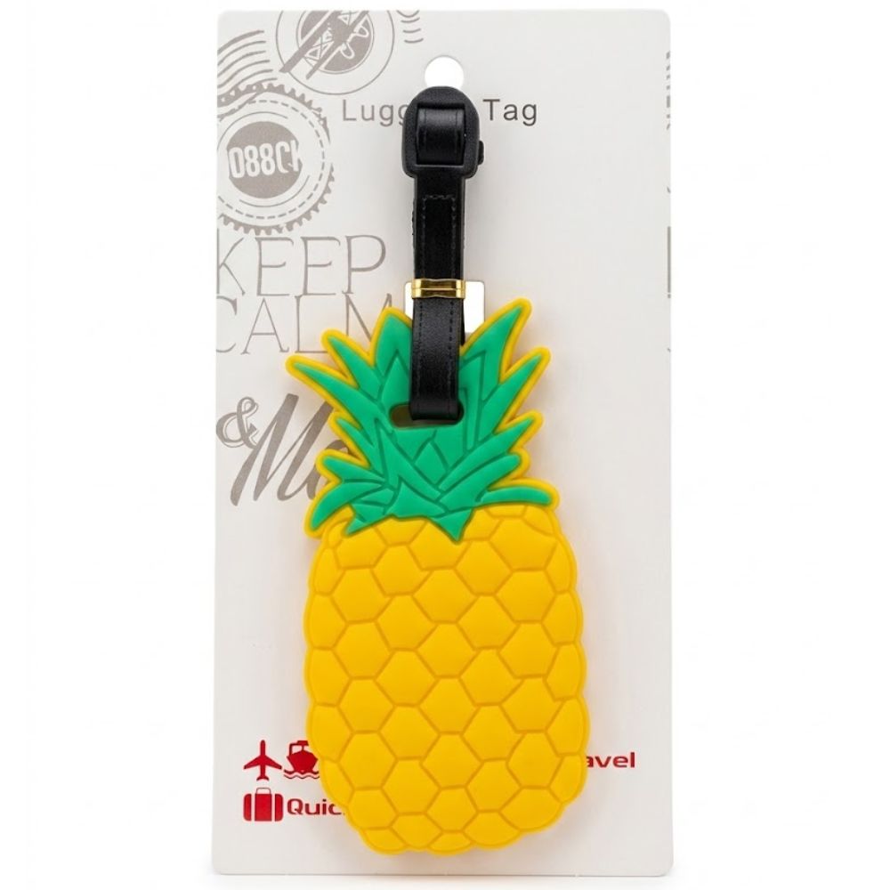 Travel Shop Identificador De Equipaje Figura Pineapple