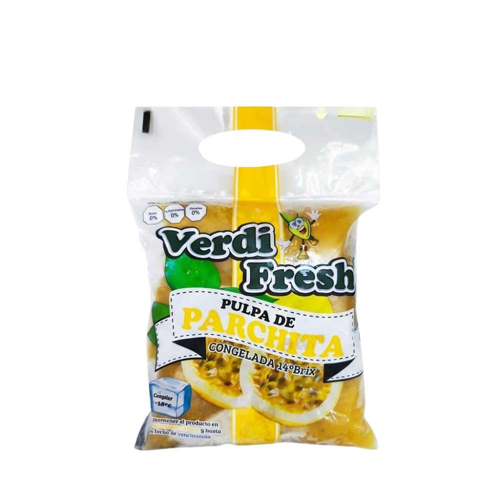 Verdi Fresh Parchita en Pulpa Congelado 1 Kilo