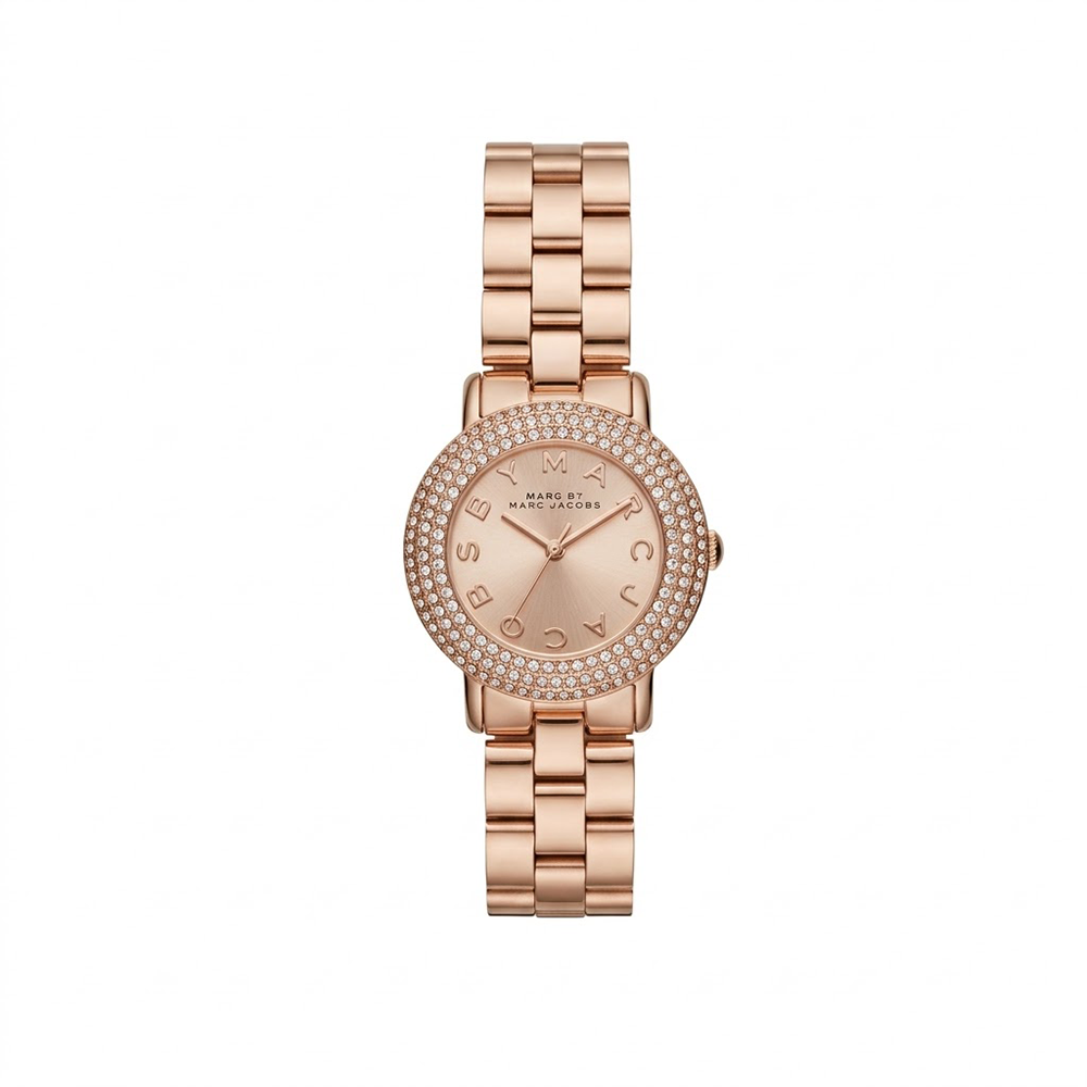 Marc Jacobs Reloj Marci Para Damas con Esfera Dorada
