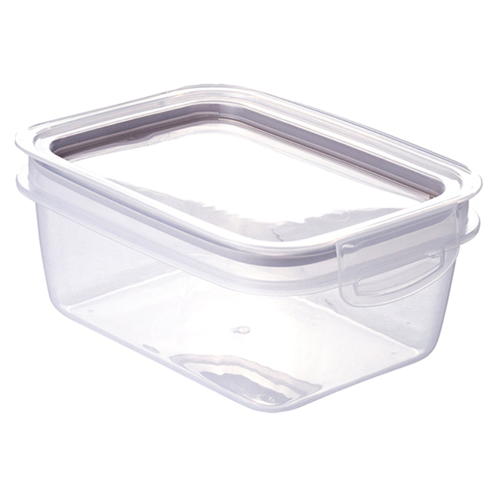 Alfa Hogar Conservador de Alimentos Rectangular con Tapa Color Gris 910ml
