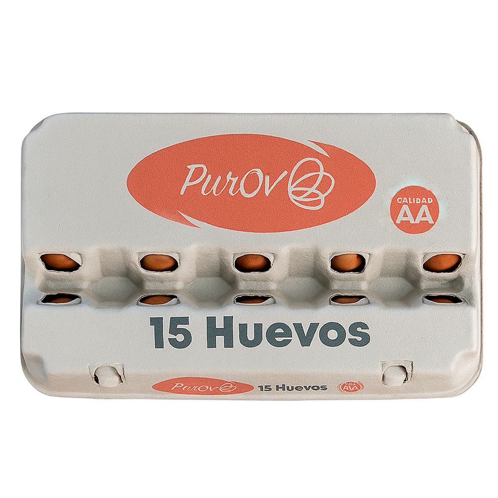 Huevos Purovo 15 Und