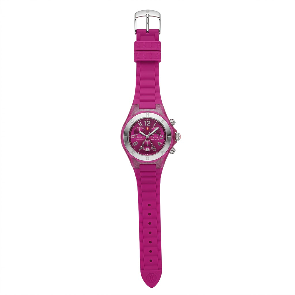 Michelle Reloj Tahitian Jelly Para Damas Fucsia